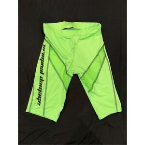 CRIMINAL DAMAGE LONDON SIZE XS women’s bike shorts green